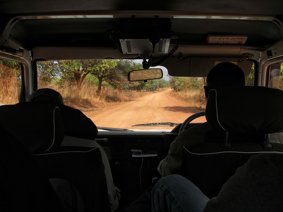 The road from Songea to Tunduru. Photo: Vincent Pardieu