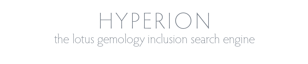 Hyperion • Inclusion Search Engine • Lotus Gemology