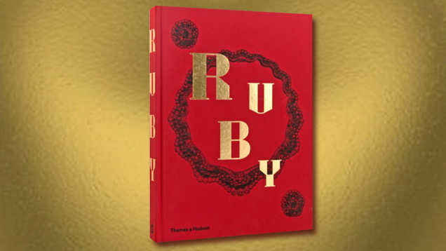 With its deep crimson color and bold gold lettering, Ruby stands out on a bookshelf, much as a piece of fine jewelry catches attention in a room. This eye for design continues inside the beautifully laid-out volume, with plenty of examples of important ruby jewelry and the powerful people who have worn them throughout history.
