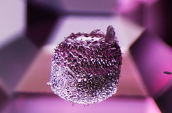 metal sulfide crystal in spinel