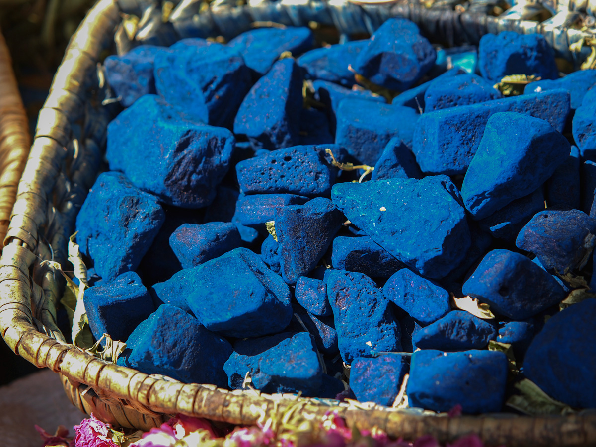 Indigo Blue dye