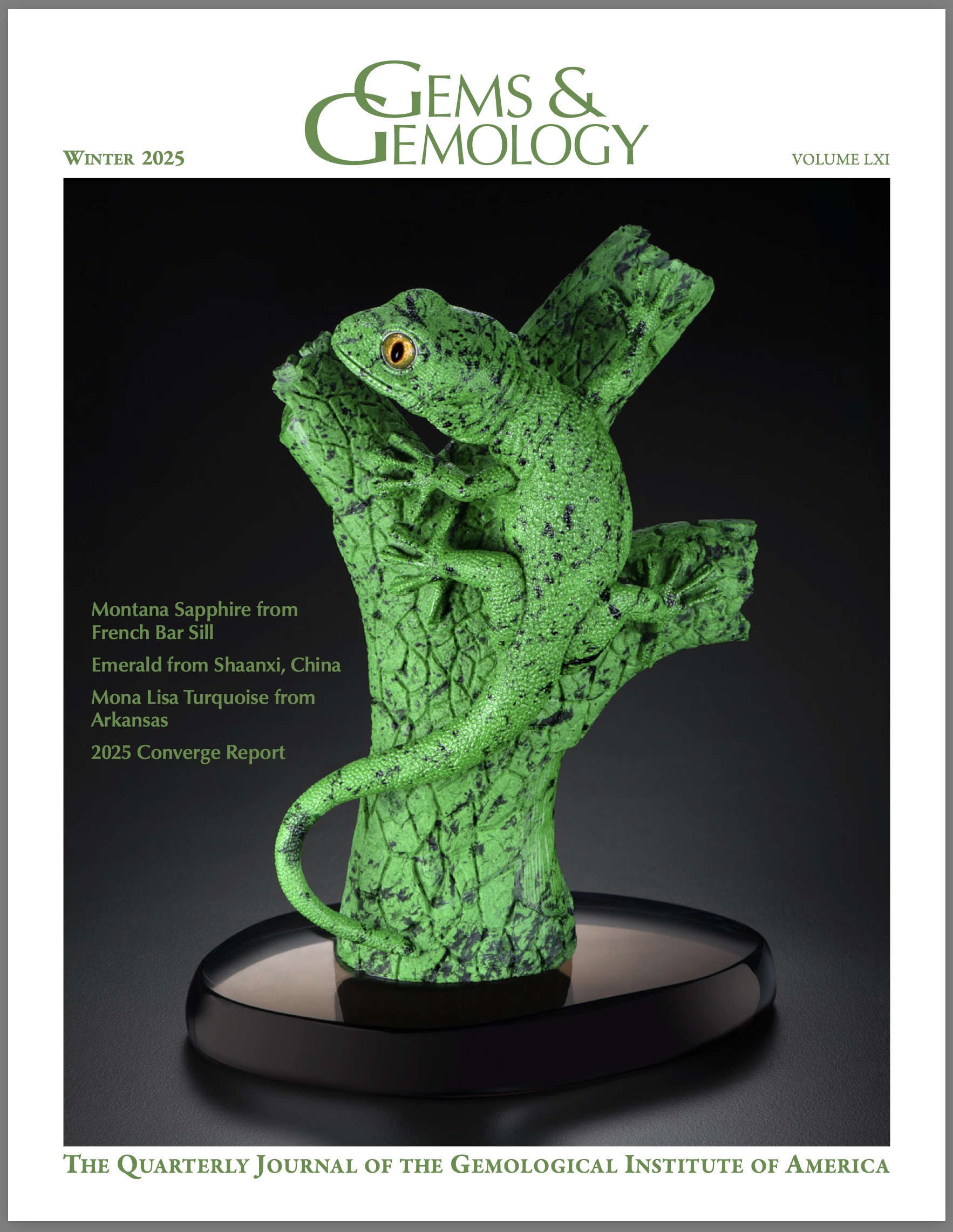 Characterization of emeralds from Zhen'an County in Shaanxi, China