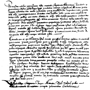 Carta escrita al rey de España por el Licenciado Diego Garcia de Palacio....