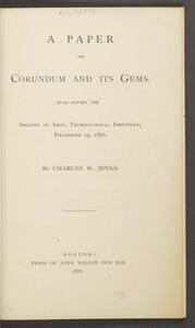 A Paper on Corundum and its Gems