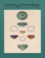 Gem Trade Lab Notes: Ruby; Verneuil synthetic with needle-like inclusions; Sapphire; A large fine-color star
