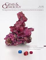 Gem News International: Unusual trapiche sapphire