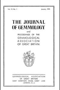 The Townshend Collection of precious stones in the Victoria and Albert Museum: Notes on gemstone prices of the middle nineteenth century
