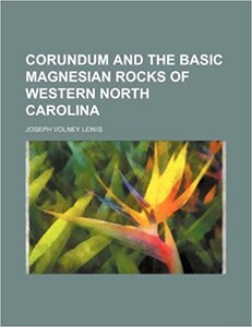 Corundum and the basic magnesian rocks of western North Carolina