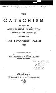 The Catechism of John Hamilton, Archbishop of St. Andrews, 1552