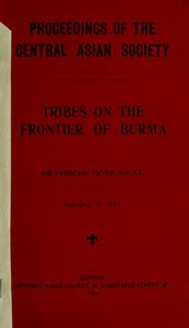 Tribes on the Frontier of Burma