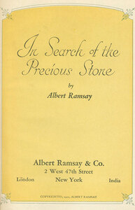In Search of the Precious Stone