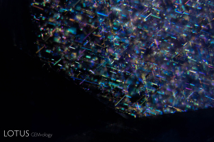 Exsolved rutile silk is one of the classic inclusions found in Mogok sapphires.