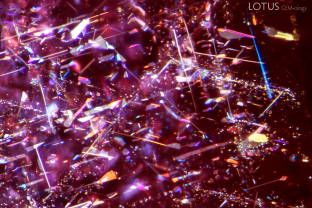 The silk pictured here has an appearance typically found in Mozambique ruby.